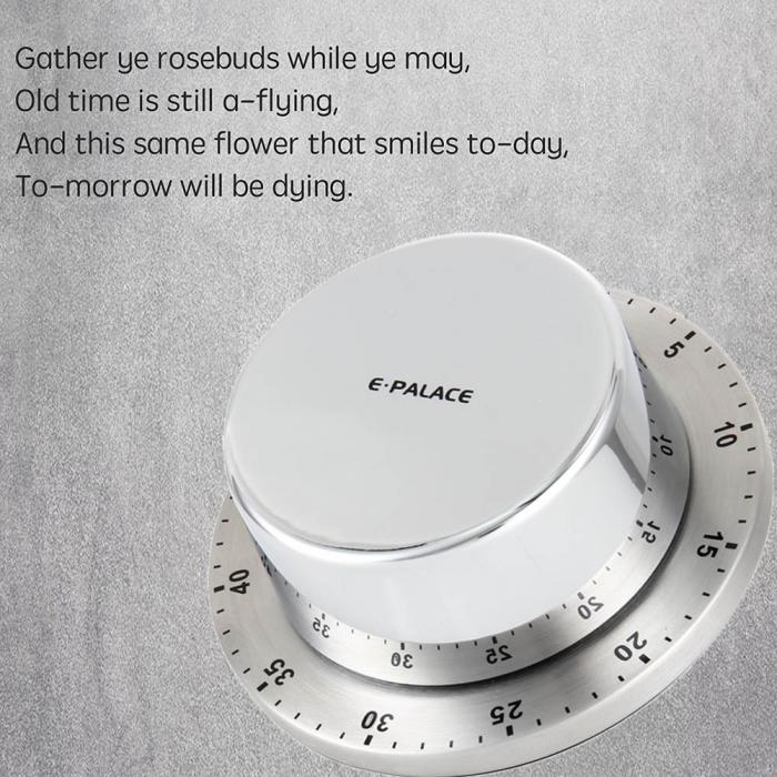 Cooking Timer 60-Minute Magnetic Tool