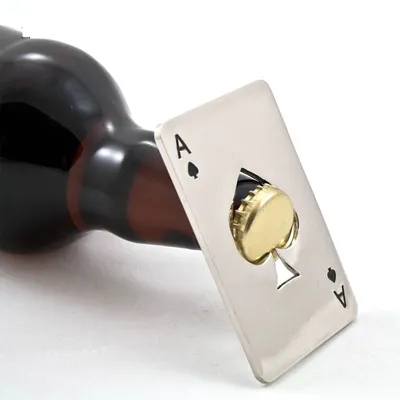 Cool Bottle Opener Poker Card Design Cool Bottle Opener Poker Card Design