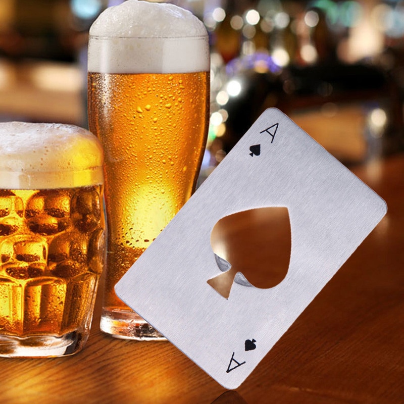Cool Bottle Opener Poker Card Design Cool Bottle Opener Poker Card Design