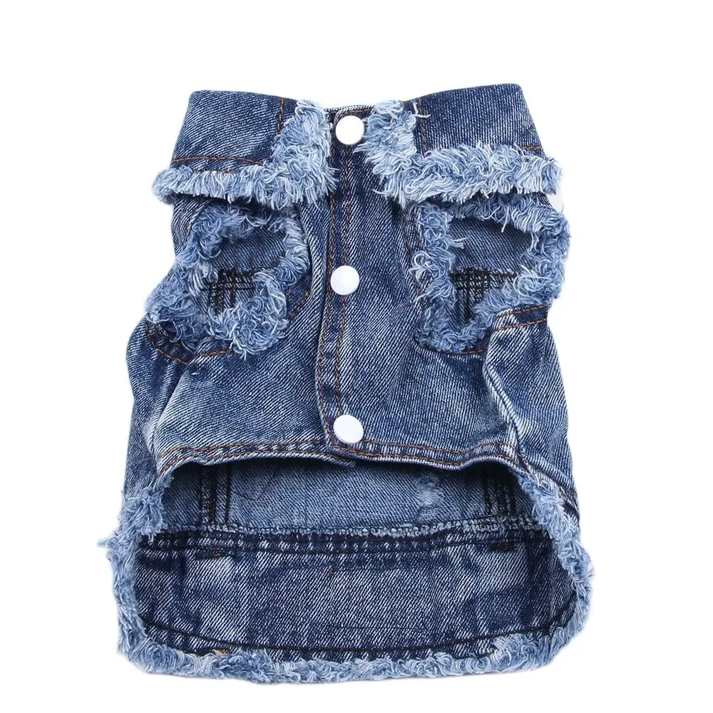 Cool Fashionable Denim Dog Jacket