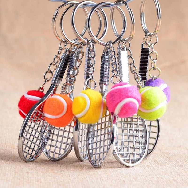 Cool Keyrings Mini Tennis Keychains Cool Keyrings Mini Tennis Keychains