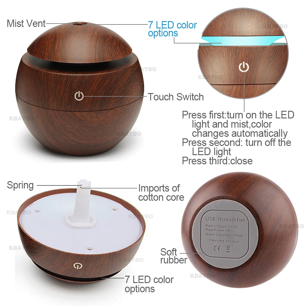 Cool Mist Diffuser Aromatherapy Air Purifier Cool Mist Diffuser Aromatherapy Air Purifier