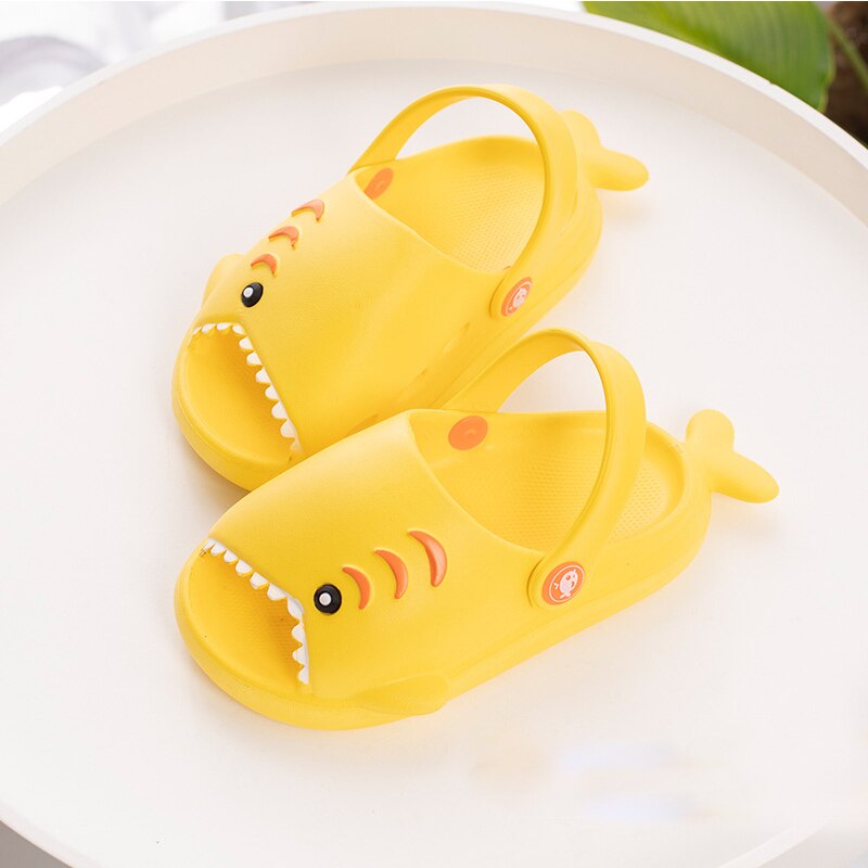 Cool Summer Kids Shark Slippers