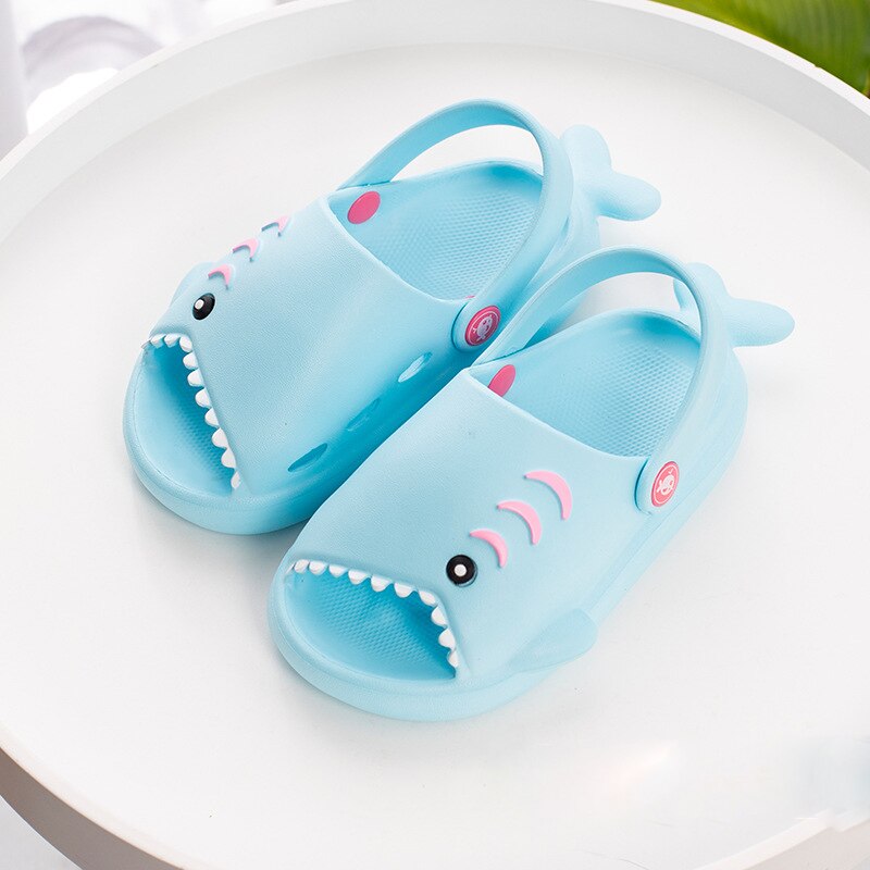 Cool Summer Kids Shark Slippers