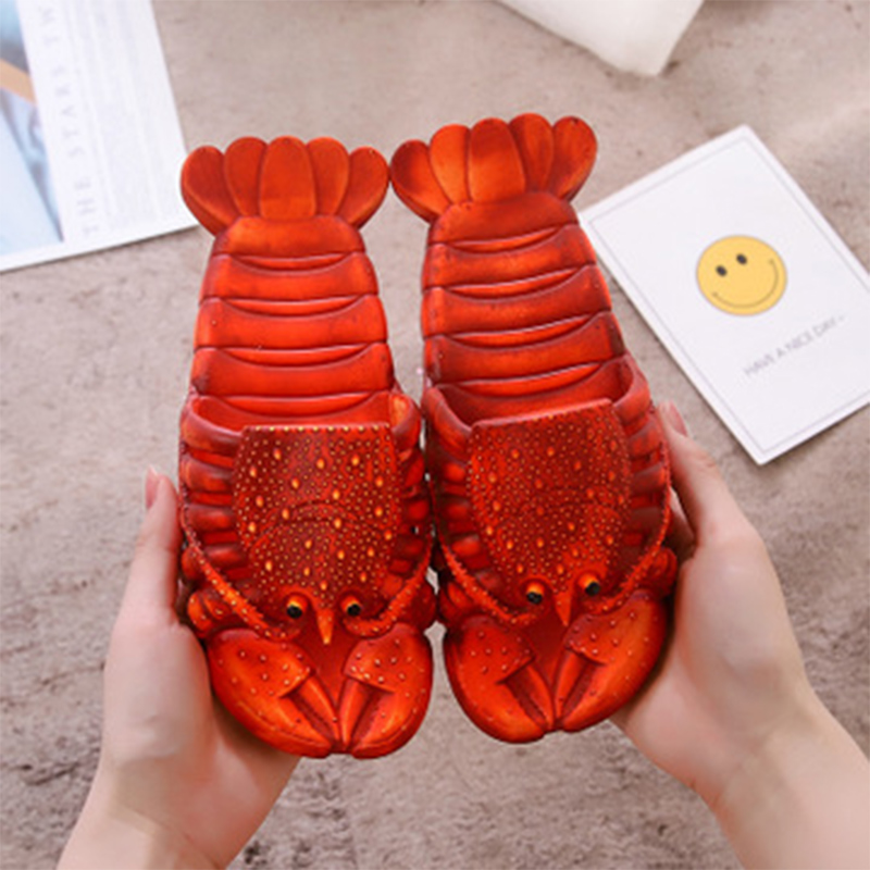 Cool Summer Lobster Slippers Cool Summer Lobster Slippers