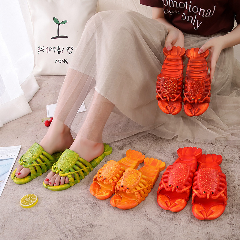 Cool Summer Lobster Slippers Cool Summer Lobster Slippers