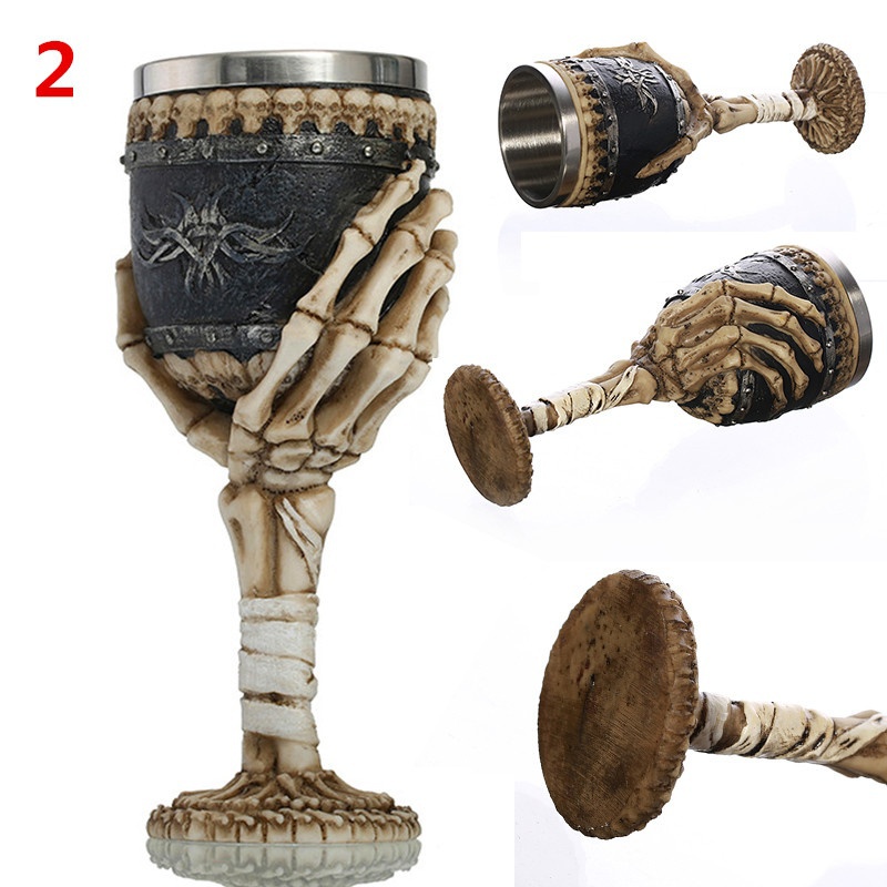 Cool Unique Decorative Stainless Steel Wine Goblet Cool Unique Decorative Stainless Steel Wine Goblet