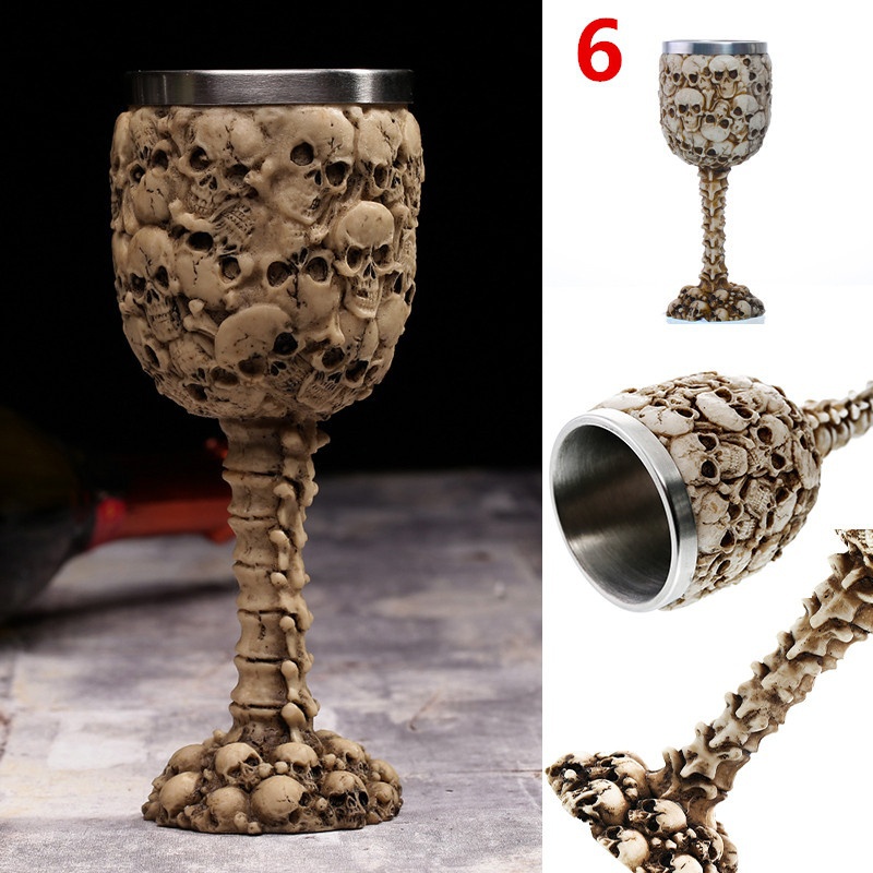 Cool Unique Decorative Stainless Steel Wine Goblet Cool Unique Decorative Stainless Steel Wine Goblet