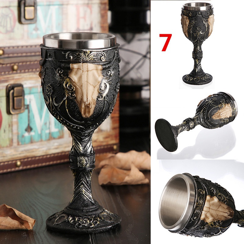 Cool Unique Decorative Stainless Steel Wine Goblet Cool Unique Decorative Stainless Steel Wine Goblet