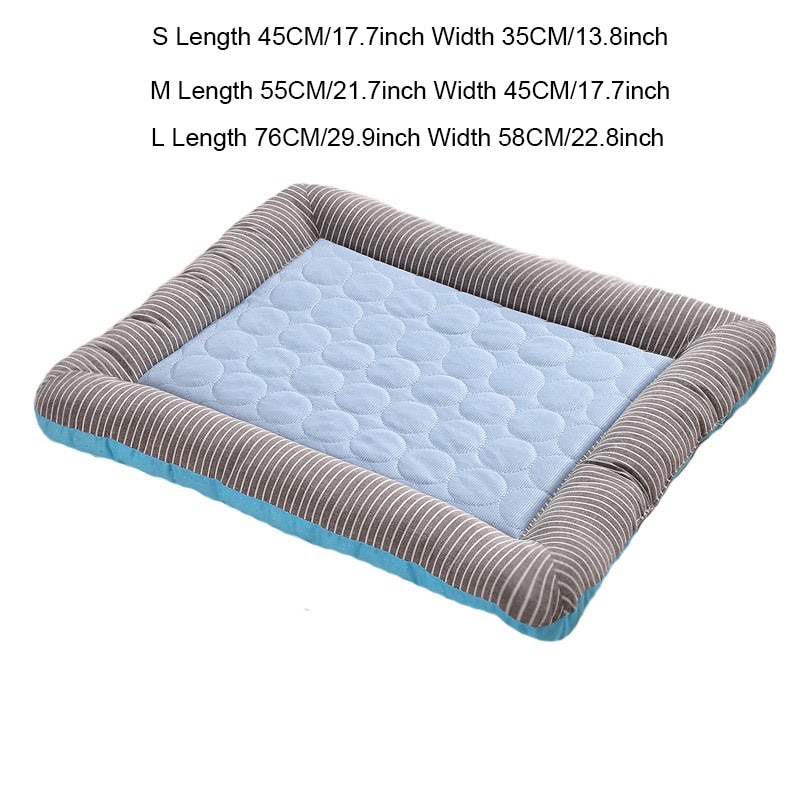 Cooling Dog Bed Summer Pet Mat Cooling Dog Bed Summer Pet Mat