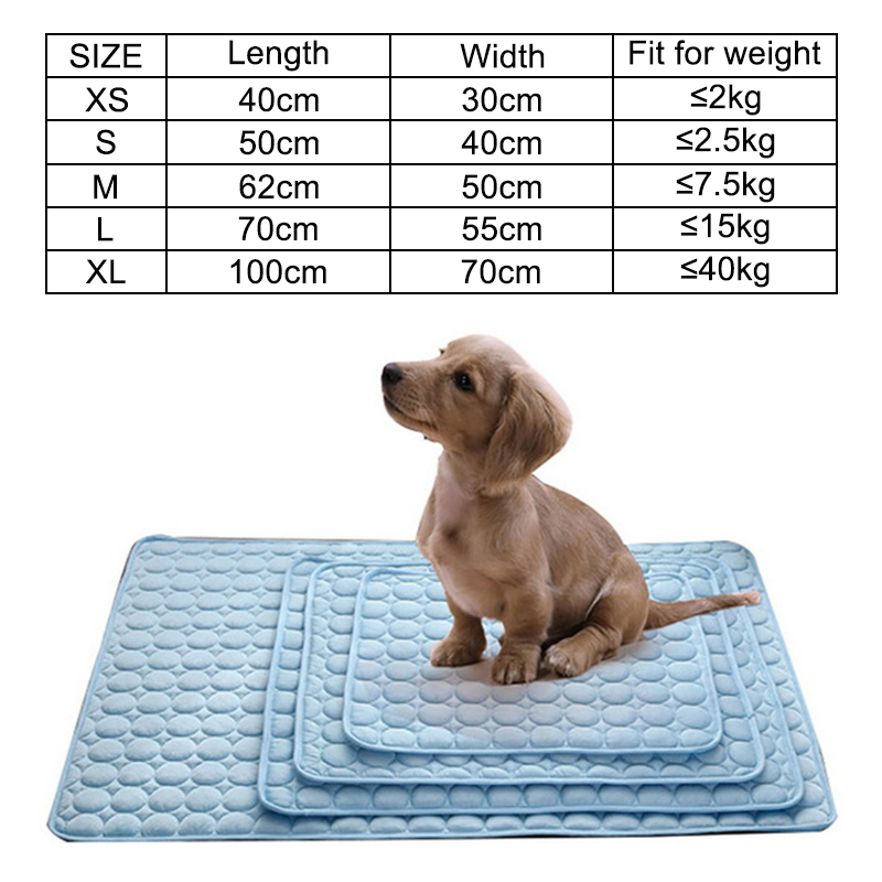 Cooling Dog Mat Summer Pet Bed Cooling Dog Mat Summer Pet Bed