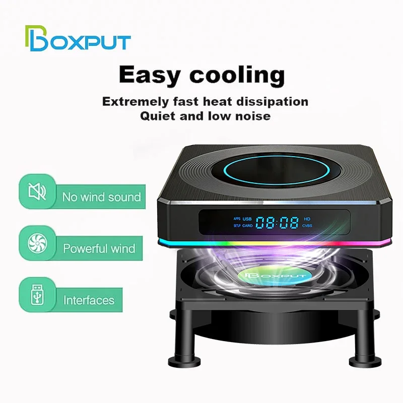 Cooling Fan for Android TV Box Router Computer Cooler Set Top Box Wireless Silent Quiet tvbox Cooler USB Power Radiator