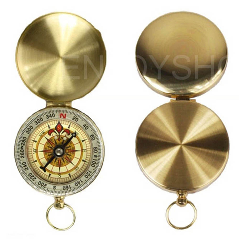 Copper Pocket Navigation Compass Copper Pocket Navigation Compass
