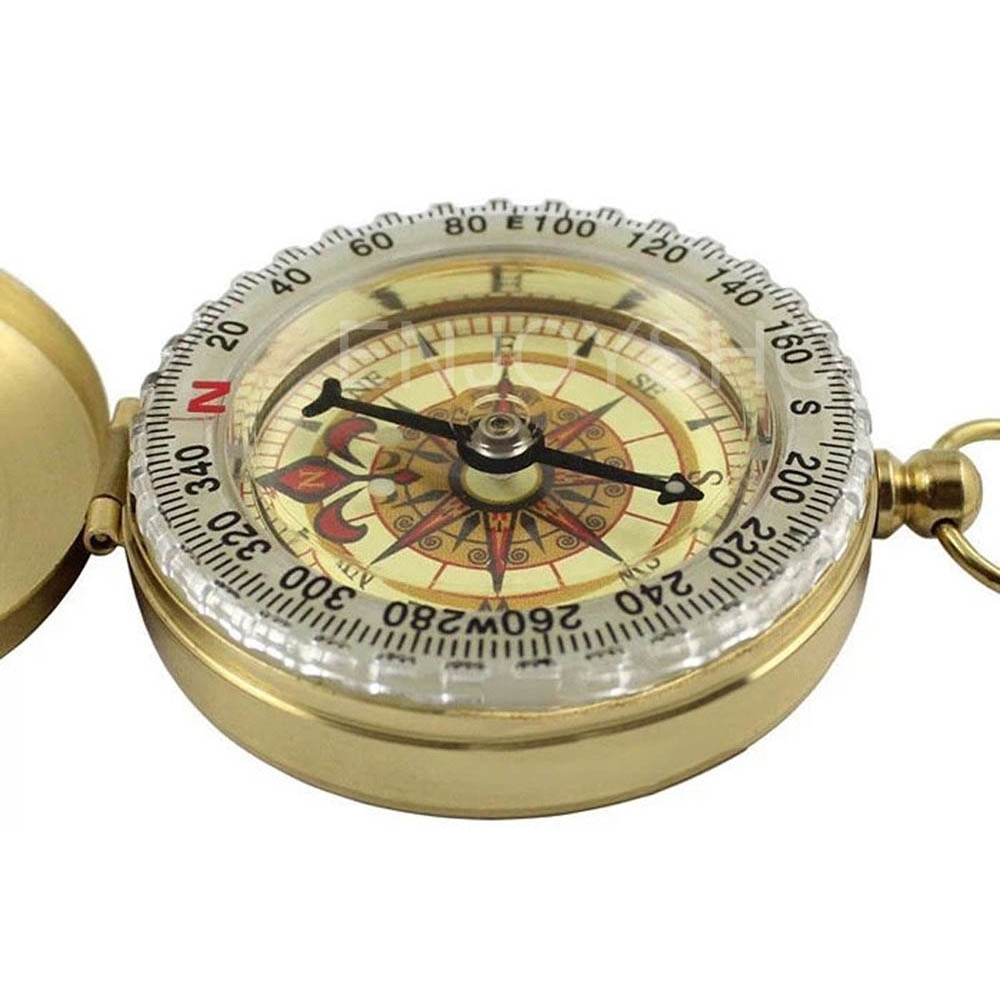 Copper Pocket Navigation Compass Copper Pocket Navigation Compass
