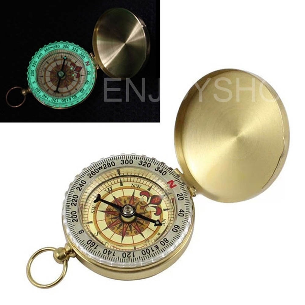 Copper Pocket Navigation Compass Copper Pocket Navigation Compass
