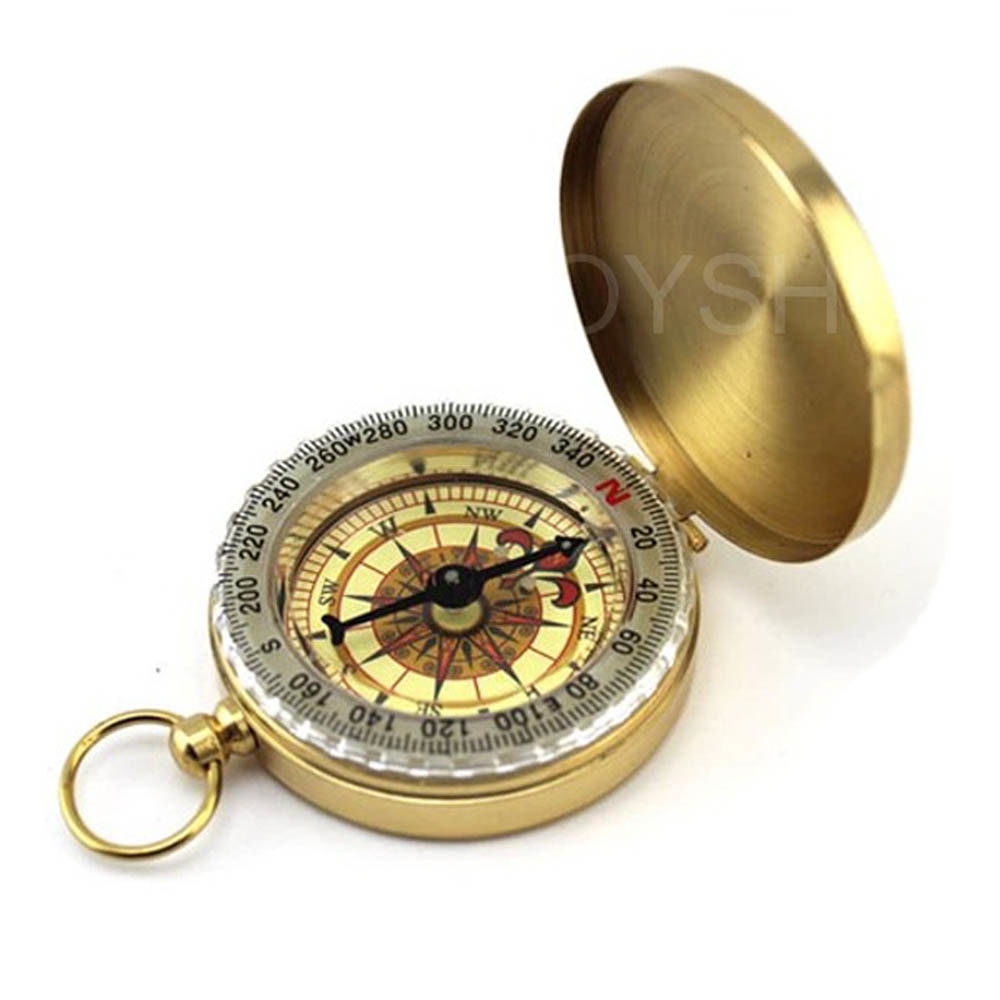 Copper Pocket Navigation Compass Copper Pocket Navigation Compass