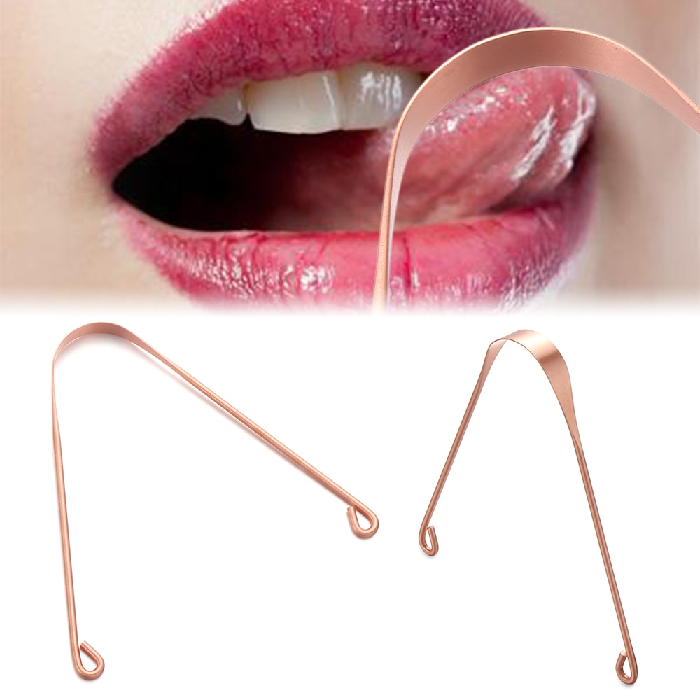 Copper Tongue Scraper Oral Hygiene Copper Tongue Scraper Oral Hygiene