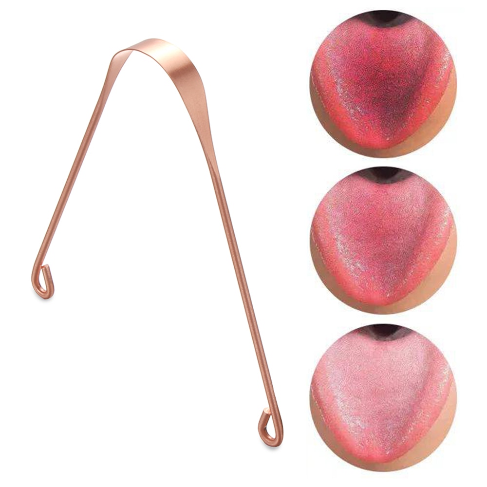 Copper Tongue Scraper Oral Hygiene Copper Tongue Scraper Oral Hygiene