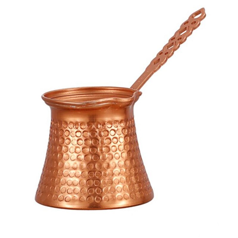 Copper Turkish Coffee Pot with Handle