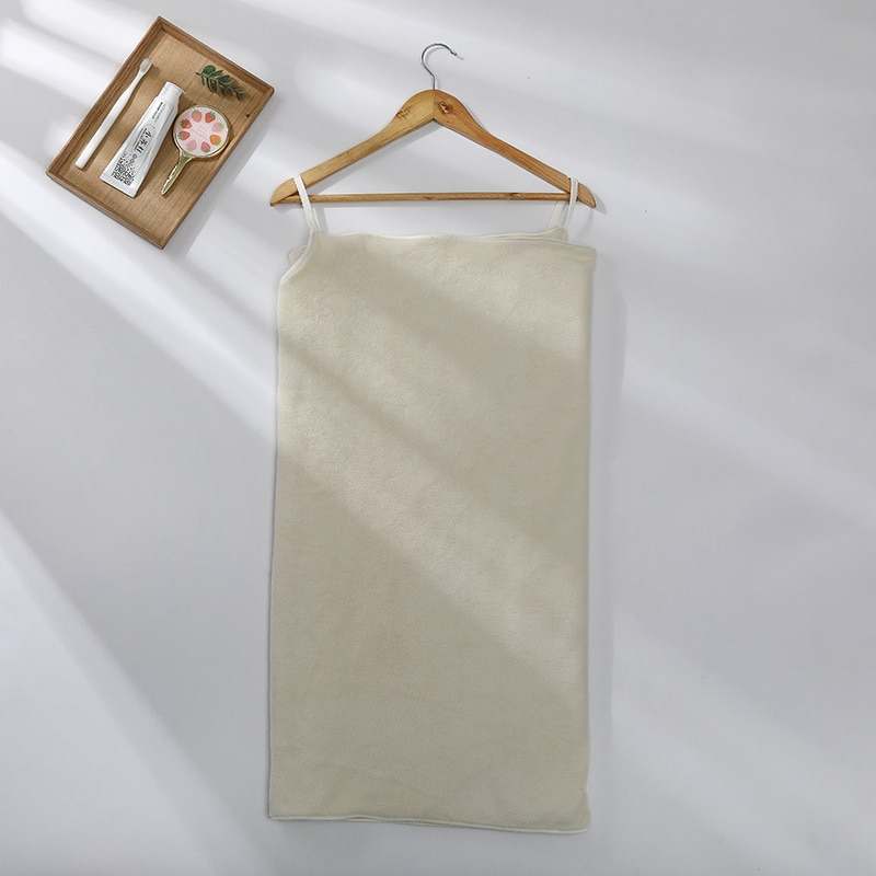 Coral Fleece Wearable Bath Towel Coral Fleece Wearable Bath Towel