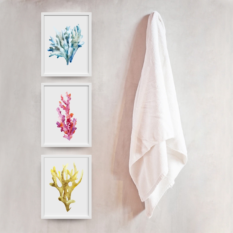 Corals Wall Art Painting