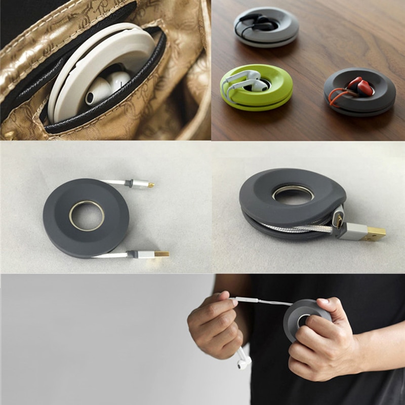 Cord Winder Silicone Wire Organizer Cord Winder Silicone Wire Organizer