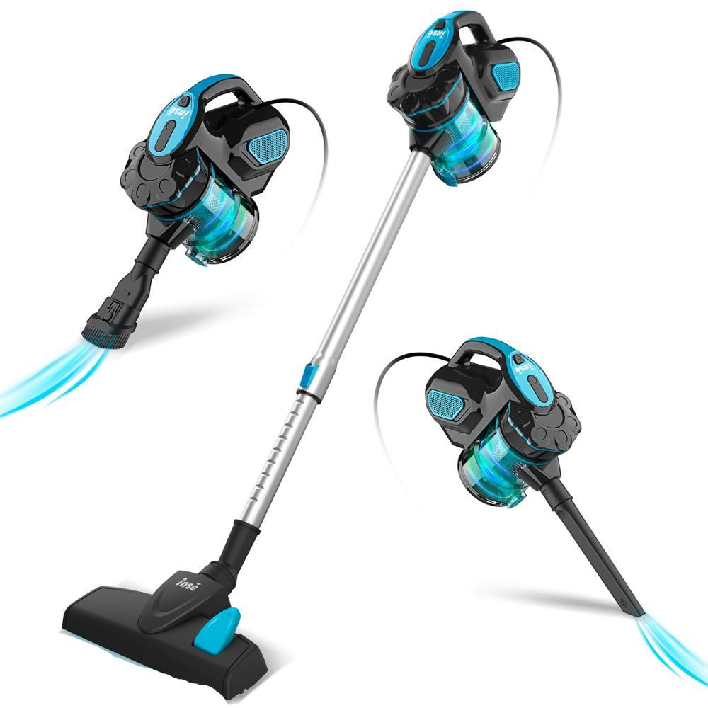 Corded Vacuum Cleaners 18Kpa Powerful Suction 600W Motor 4 in 1 stick Handheld Vaccum Cleaner for Home Pet Hair Carpet