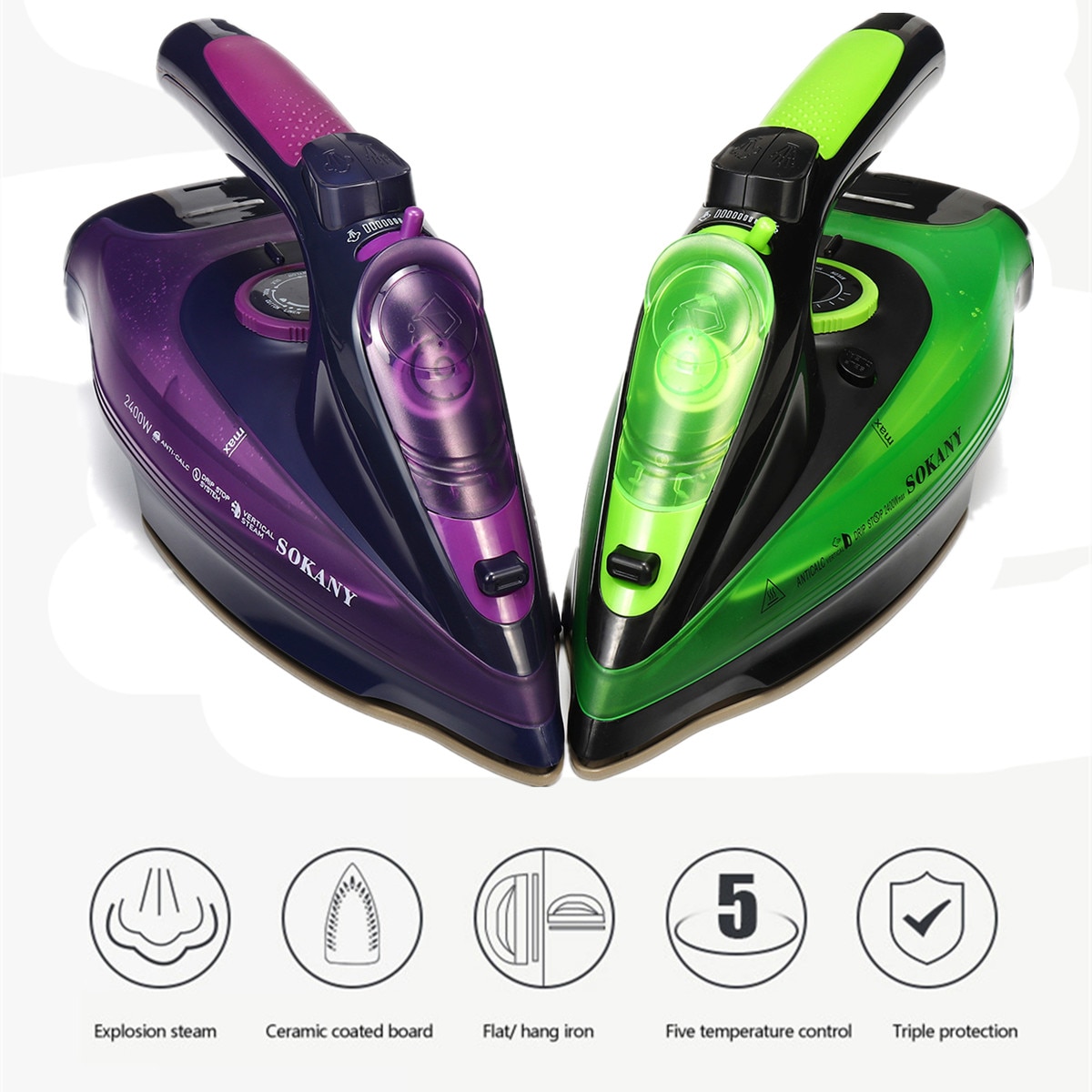 Cordless Iron Portable Clothes Steamer Cordless Iron Portable Clothes Steamer