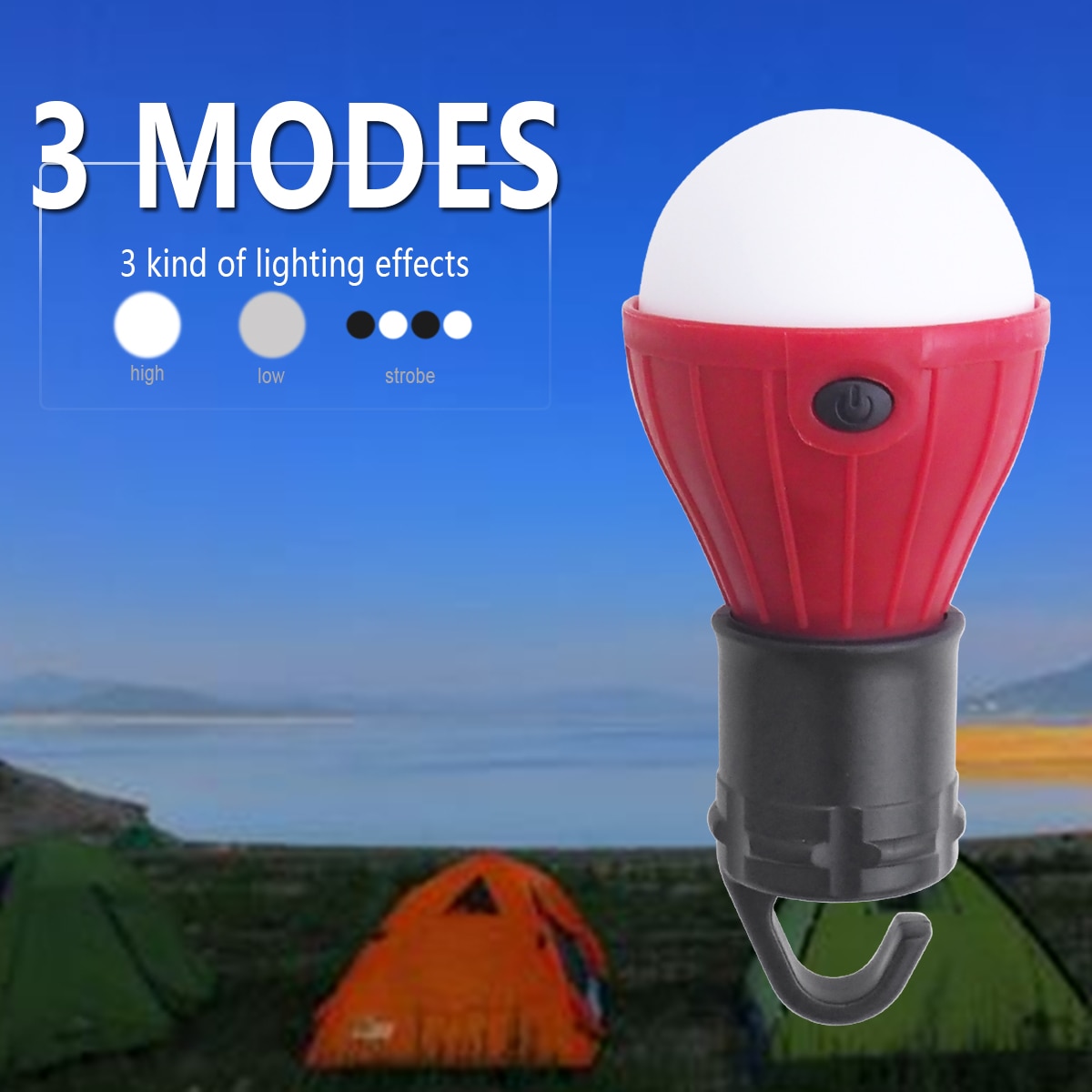 Cordless LED Camping Light Bulb Cordless LED Camping Light Bulb
