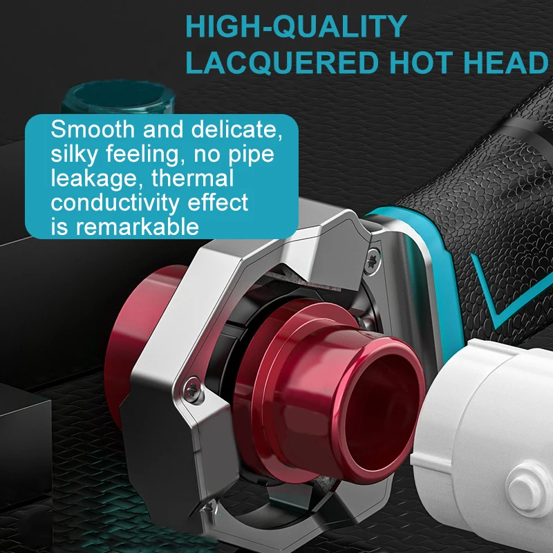 Cordless Pipe Welding Machine PPR Pipe Soldering Plastic Welding Tube Heating Hot Melt For Makita 18V Battery