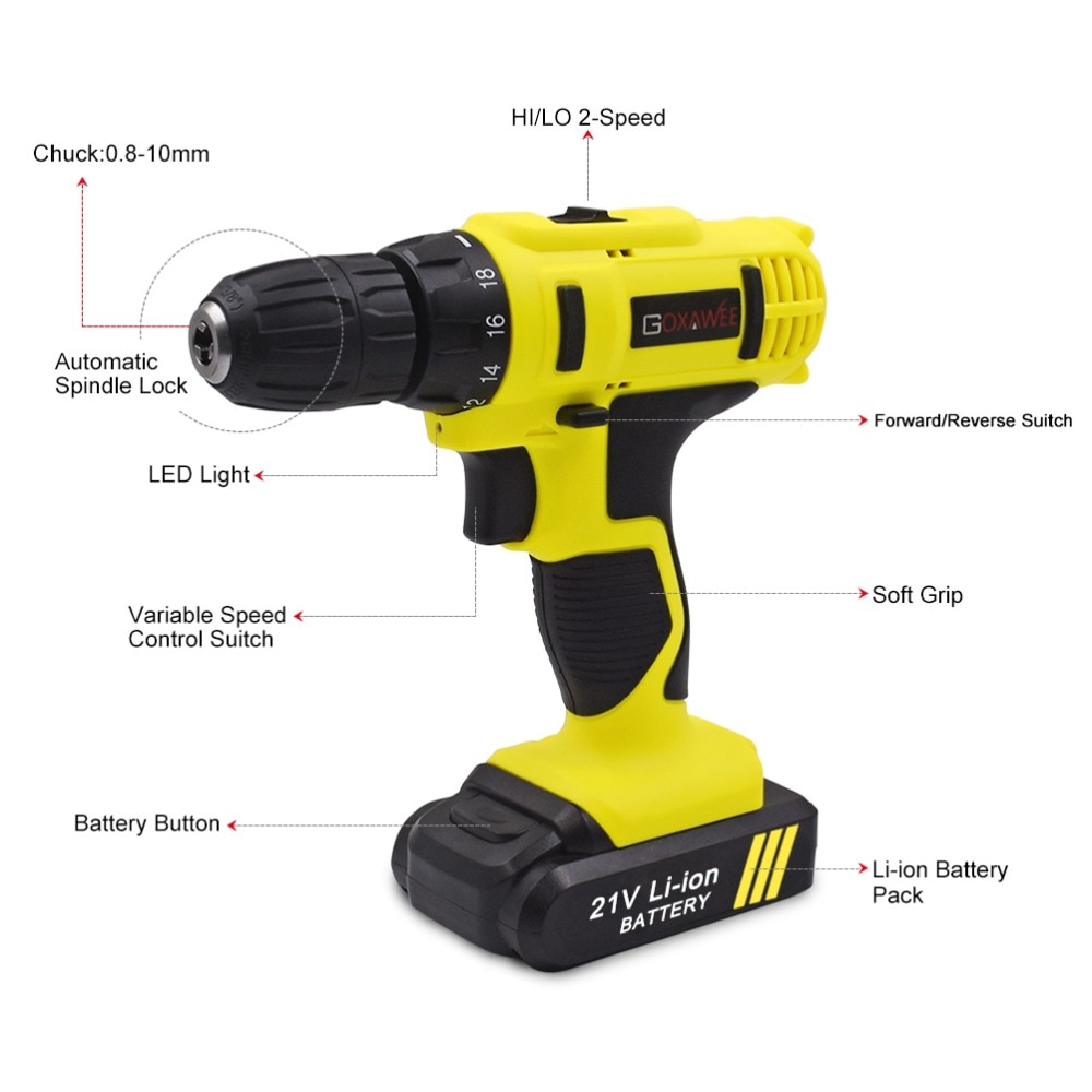 Cordless Screwdriver Mini Drill