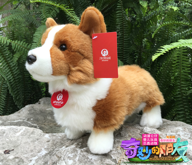 Corgi Plush Stuffed Animals Toys