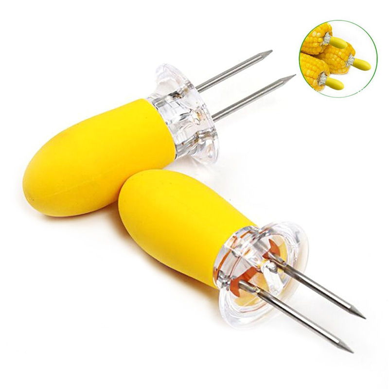 Corn Holders Stainless Steel Fork (2pcs)