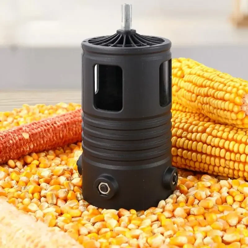Corn Thresher Accessories Electric Corn Stripper Peeler Rotary Automatic Corn Peeling Machine Head Small Grain Planer