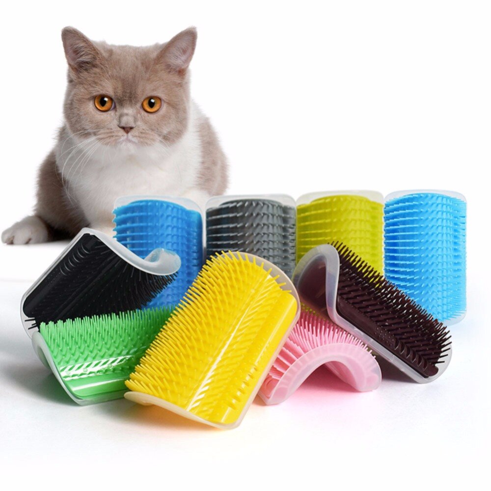 Corner Brush Pet Self Groomer Corner Brush Pet Self Groomer