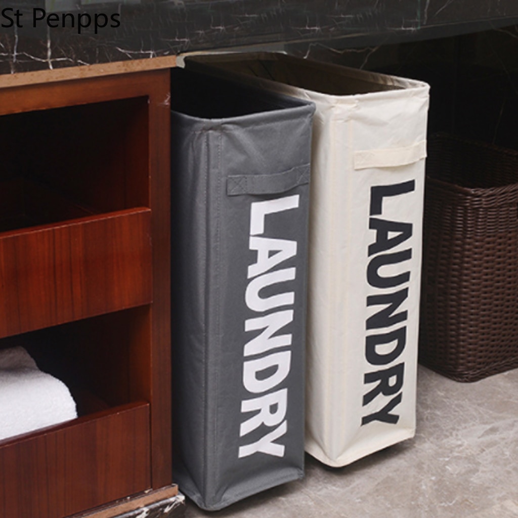 Corner Laundry Bin with Wheels Corner Laundry Bin with Wheels