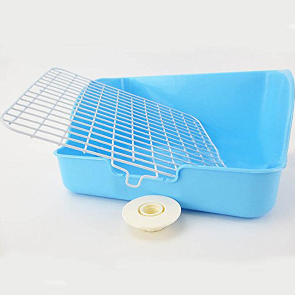 Corner Plastic Rabbit Toilet Tray Corner Plastic Rabbit Toilet Tray