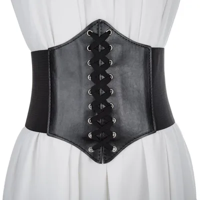 Corset Belt Stretchable Leather Accessory Corset Belt Stretchable Leather Accessory