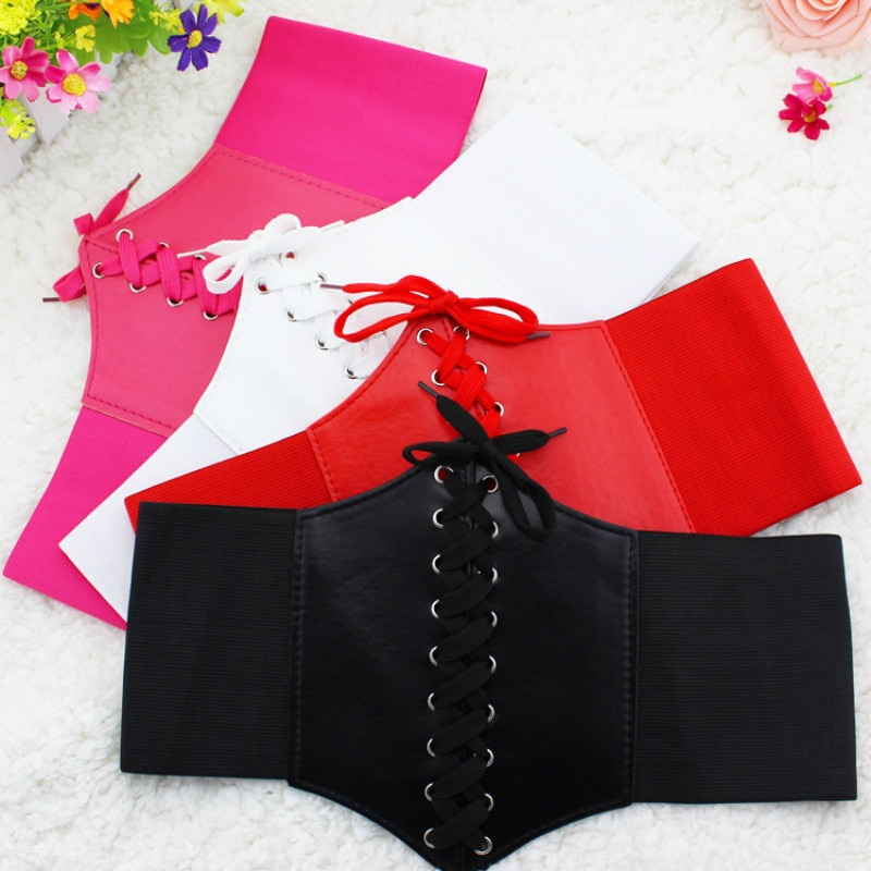 Corset Belt Stretchable Leather Accessory Corset Belt Stretchable Leather Accessory