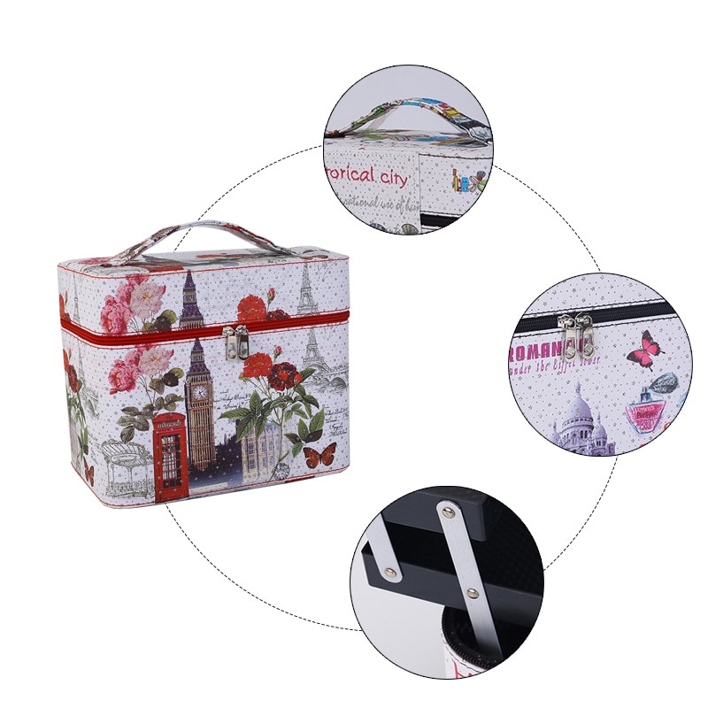Cosmetic Case Portable Makeup Bag Cosmetic Case Portable Makeup Bag