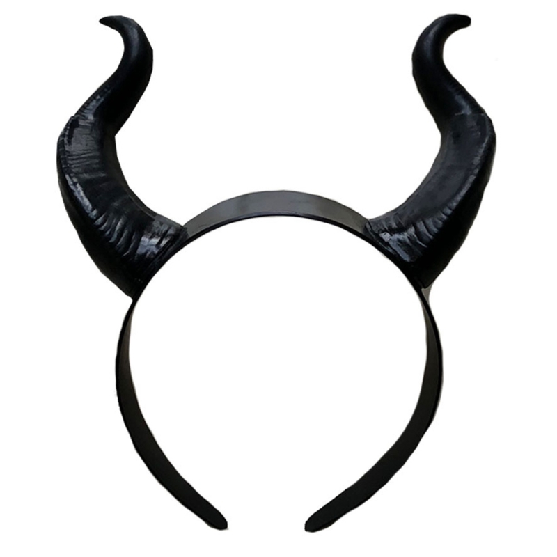 Cosplay Black Demon Horns Headband Cosplay Black Demon Horns Headband