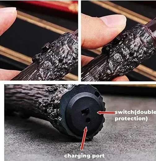 Cosplay Electronic Fire Flasher Magic Wands Tricks Flame Lighter Device Props Magicians Professional Accessories Magia Cosplay Electronic Fire Flasher Magic Wands Tricks Flame Lighter Device Props Magicians Professional Accessories Magia