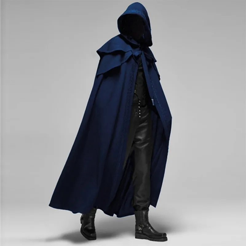 Cosplay Medieval Men Costumes Knight Pirate Prince Gothic Retro Hooded Cloak Capes Long Robes Jackets Coat Carnival Cosplay Medieval Men Costumes Knight Pirate Prince Gothic Retro Hooded Cloak Capes Long Robes Jackets Coat Carnival