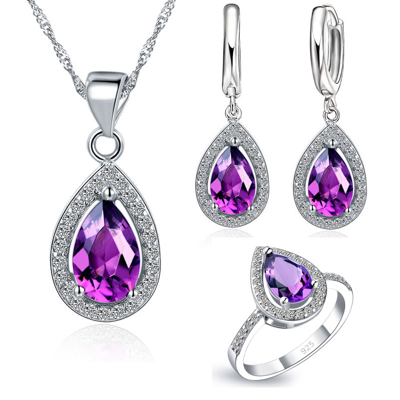 Costume Jewelry Necklace Earrings Ring Set Costume Jewelry Necklace Earrings Ring Set