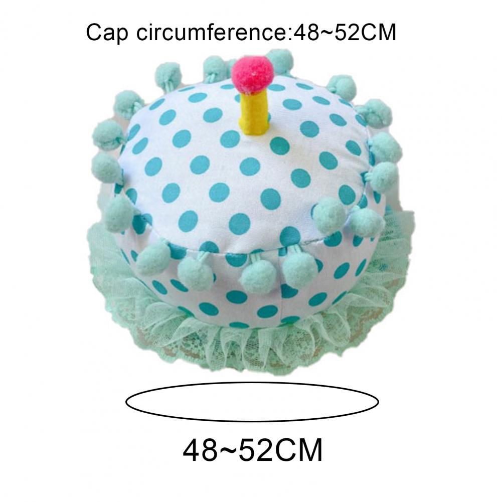 Cotton Birthday Cupcake Headband