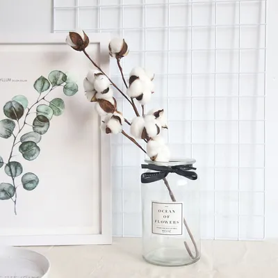 Cotton Decor Artificial Flower Decor
