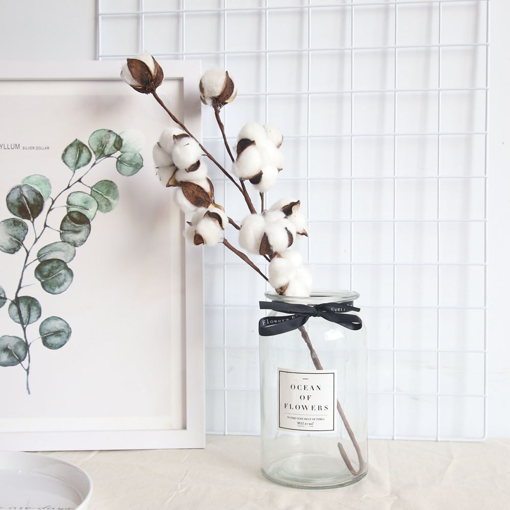 Cotton Decor Artificial Flower Decor Cotton Decor Artificial Flower Decor