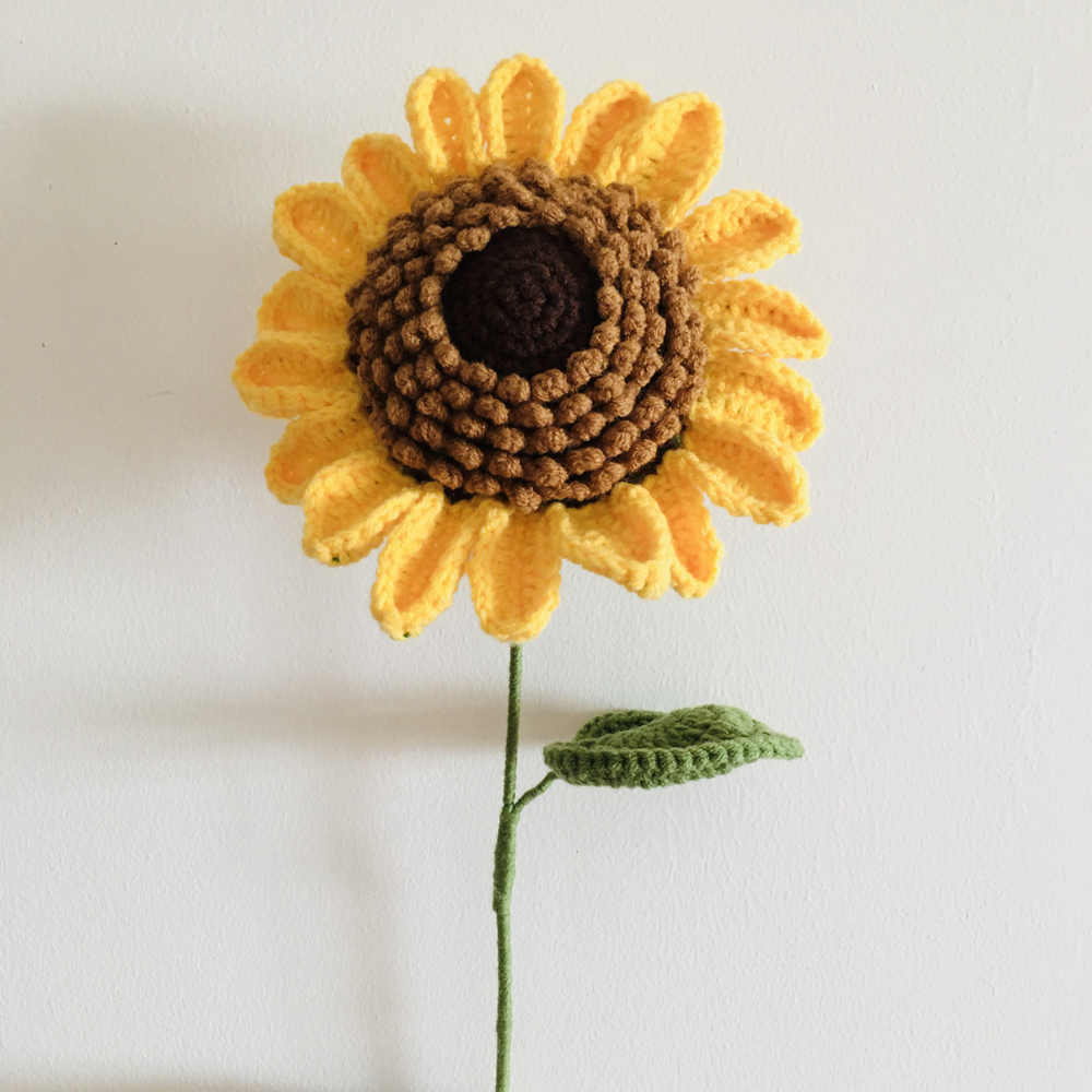 Cotton Knitted Sunflower Cotton Knitted Sunflower