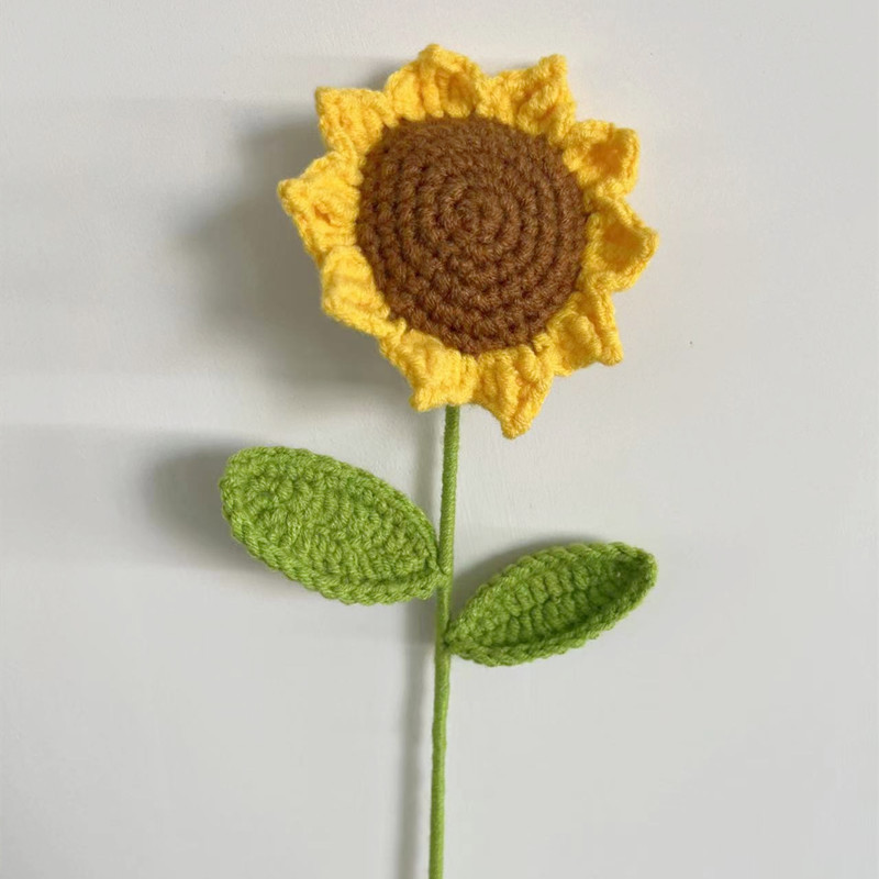 Cotton Knitted Sunflower Cotton Knitted Sunflower