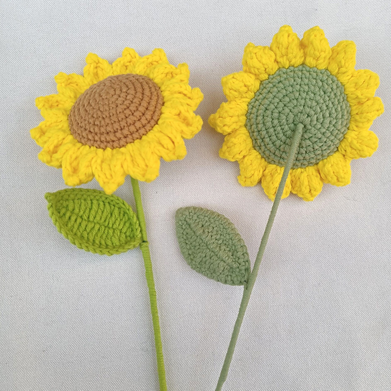Cotton Knitted Sunflower Cotton Knitted Sunflower